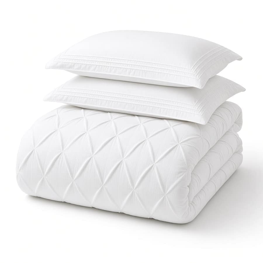 CloudCurve Pintuck Comforter Set