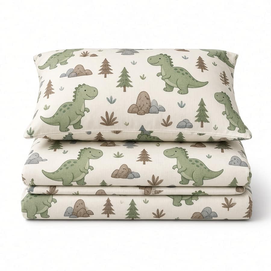 DreamVault Kids Dinosaur Bedding Set