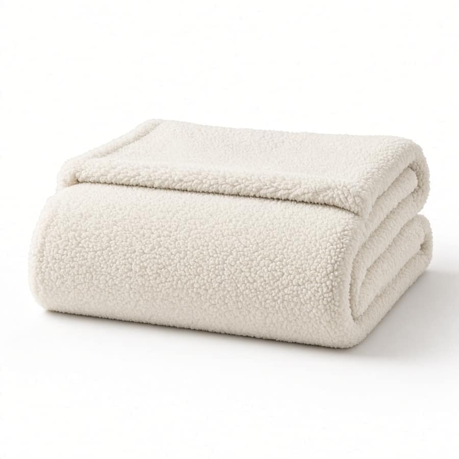 LunaDrift Sherpa Blanket