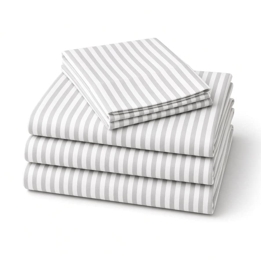 SlumberPeak Striped Cotton Set