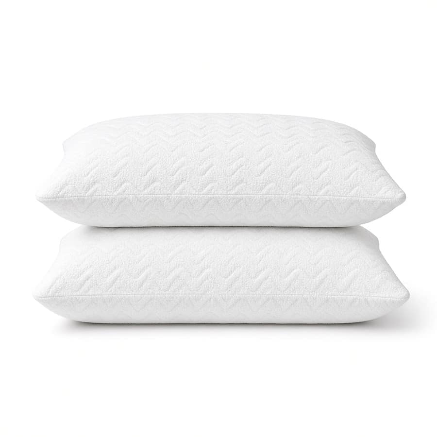 TranquilWave Pillow Protector Pair